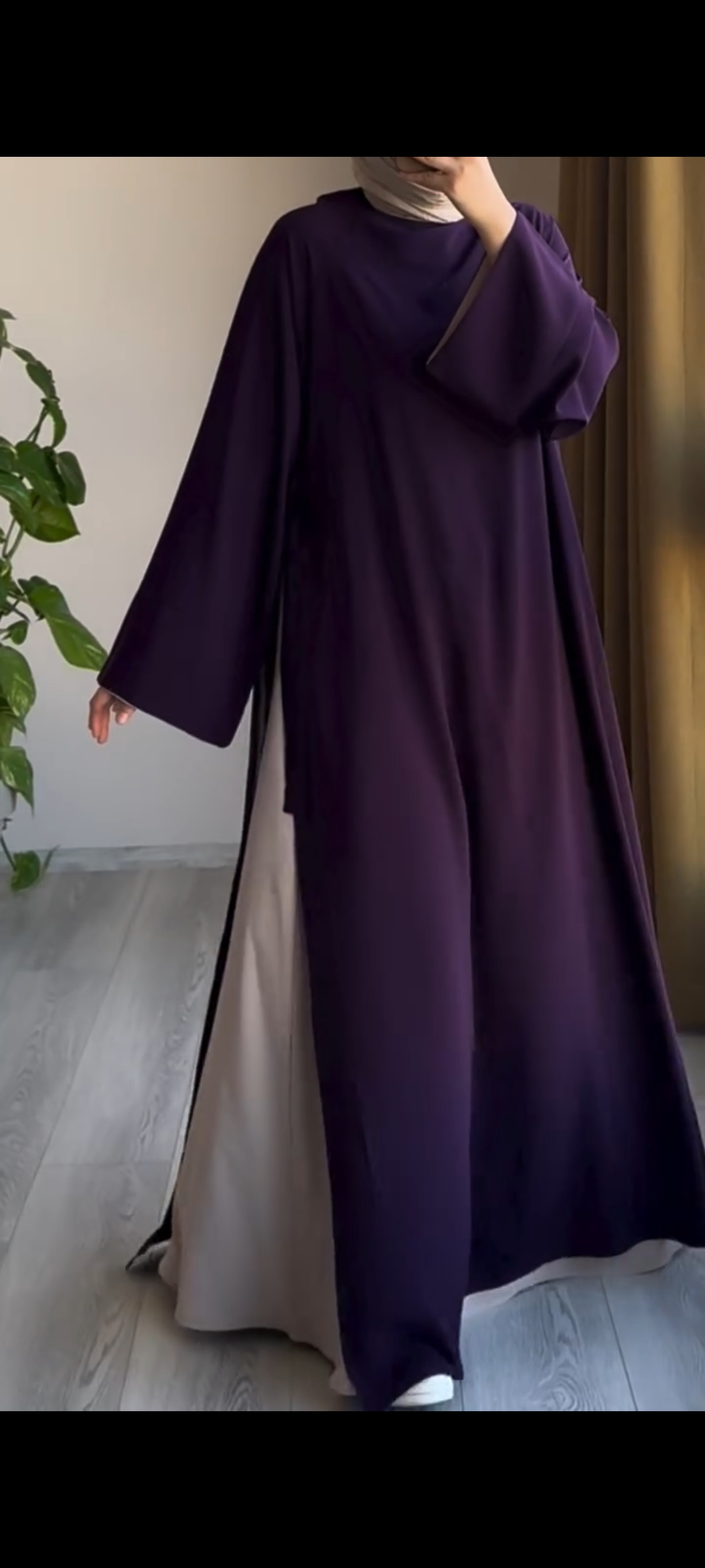 Abaya 2 pièces - الصورة 3